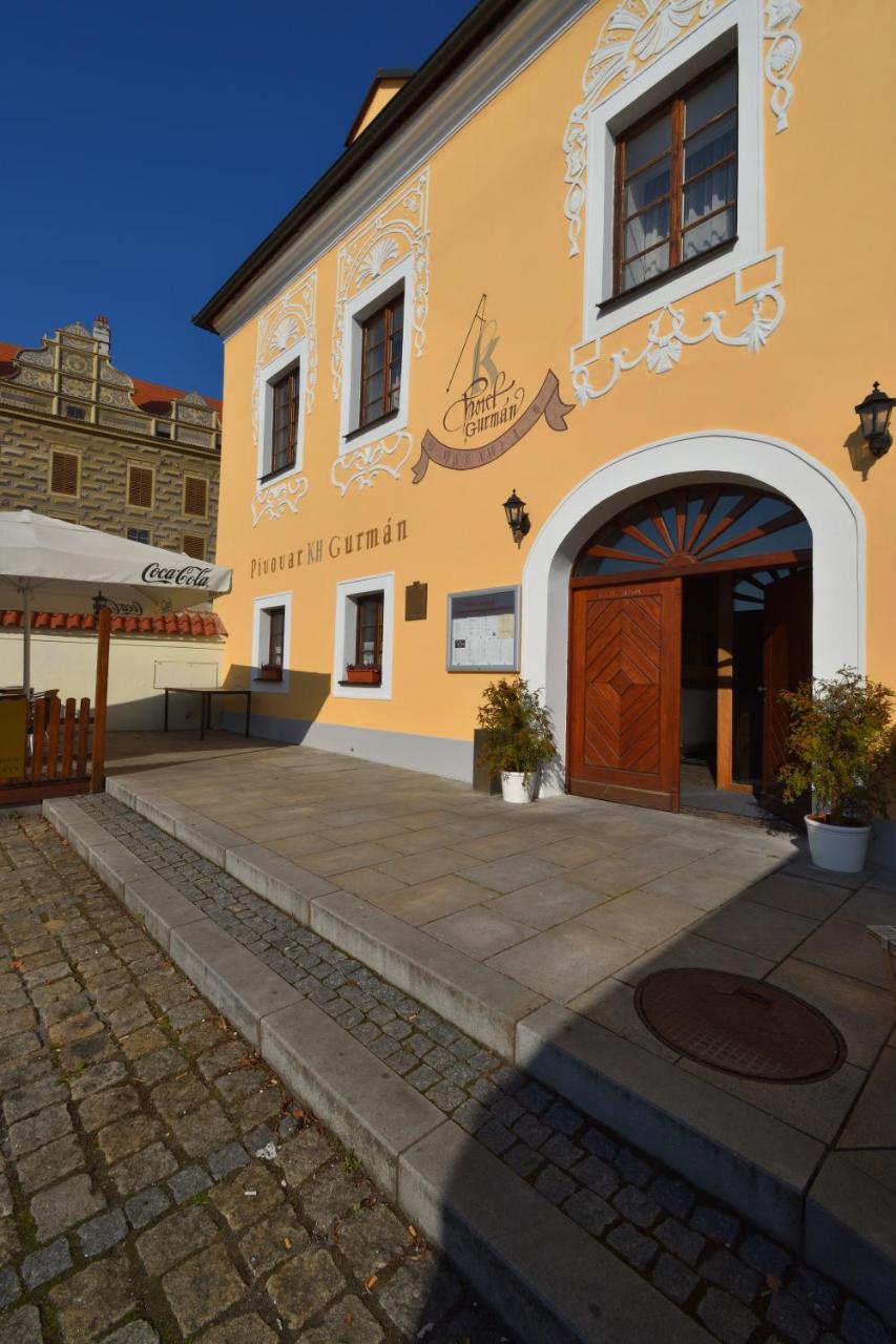 Hotel Gurman Horsovsky Tyn ภายนอก รูปภาพ